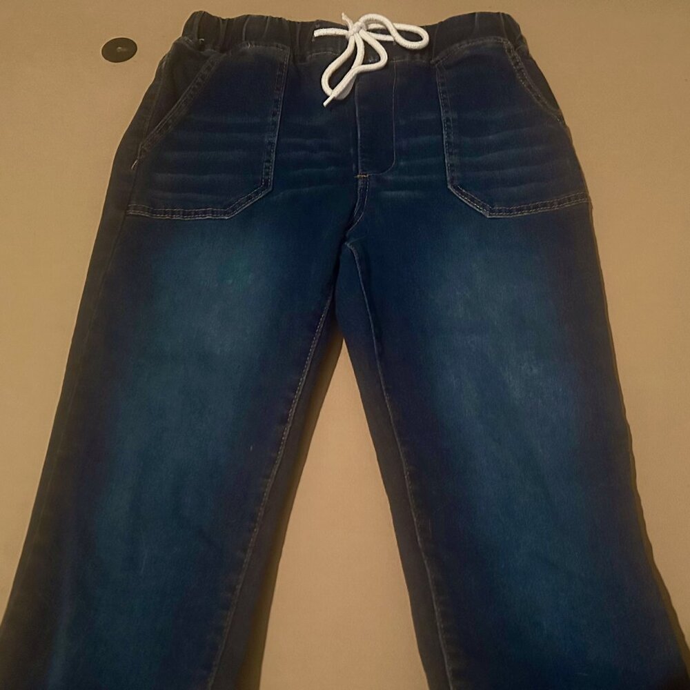 Stretchy Tie Jeans